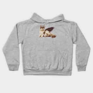 Angel Cat Kids Hoodie